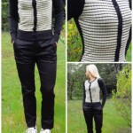 Cardigan coton et paillettes
