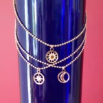 Pendentif boules une pampille